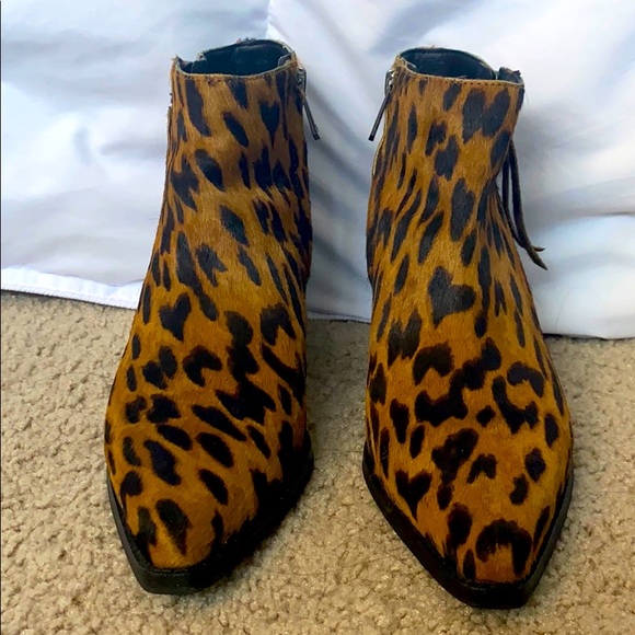 Sam Edelman Walden cowhide booties - Picture 2 of 12